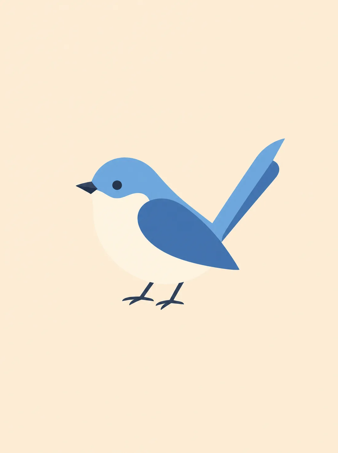 Pikkulintu minimalistinen