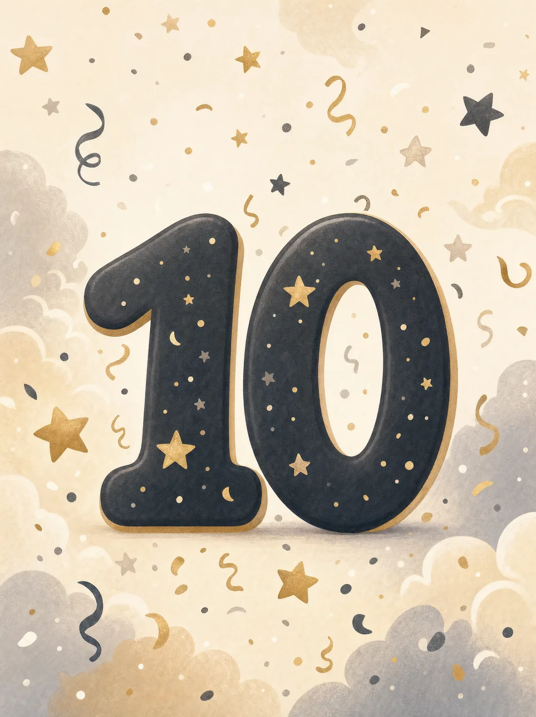 Numerot 10 vuotta