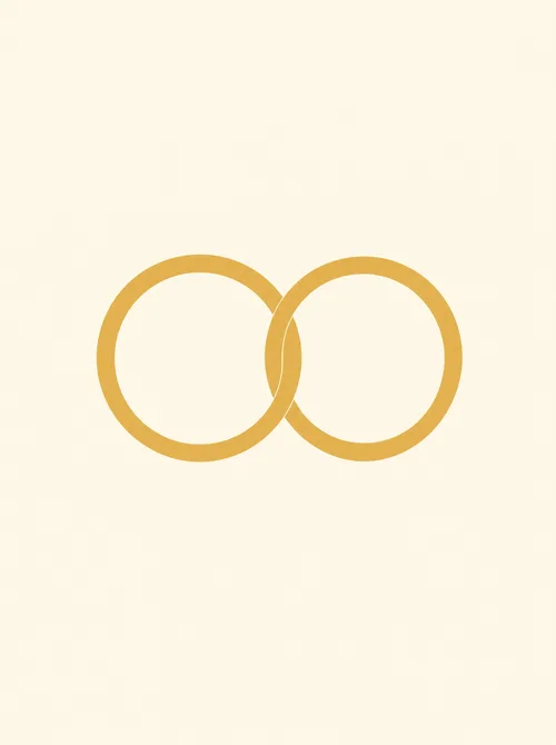 Kihlasormukset minimalistinen
