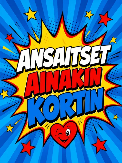 Ansaitset ainakin kortin sarjakuva