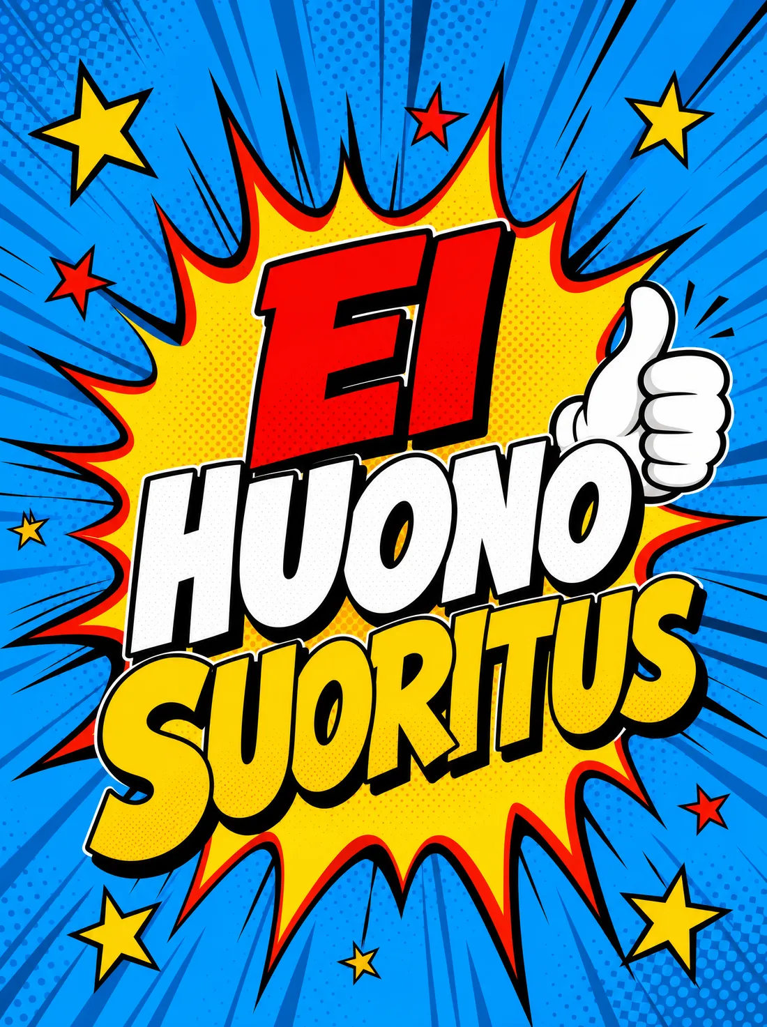Ei huono suoritus sarjakuva