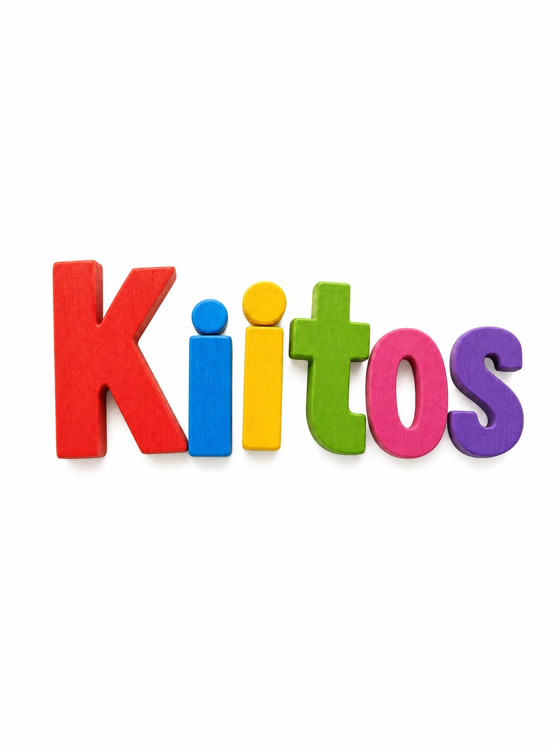 Kiitos palikkakirjaimet