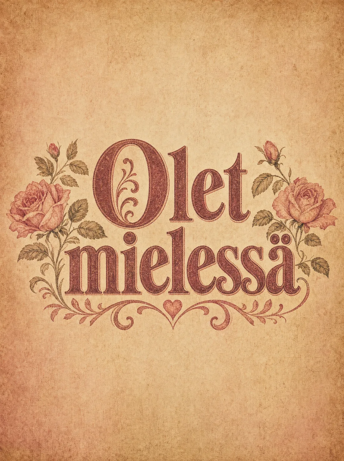Olet mielessä vintage
