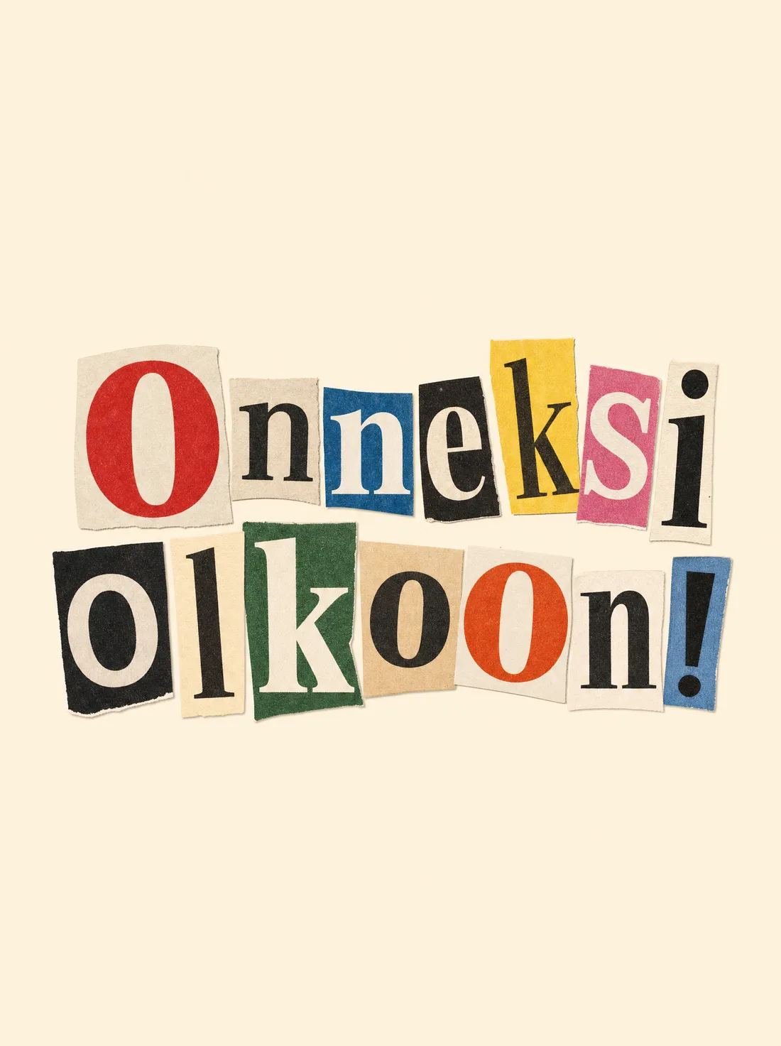 Onneksi olkoon lehtileikkeet