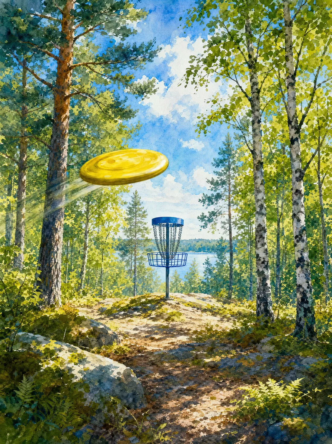 Frisbeegolf
