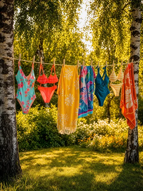 Uikkarit kuivumassa